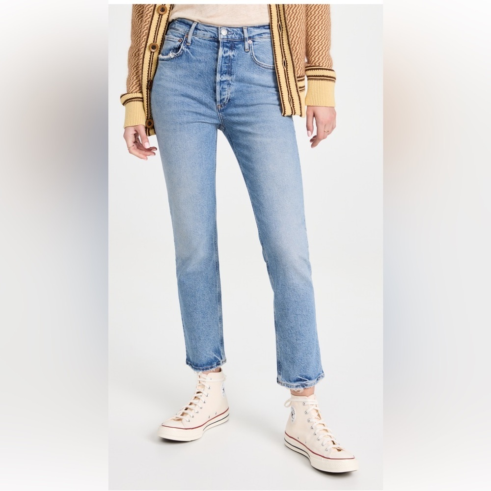 NWT ❤️🔥Agolde - Riley Long Straight Leg Jeans - 32